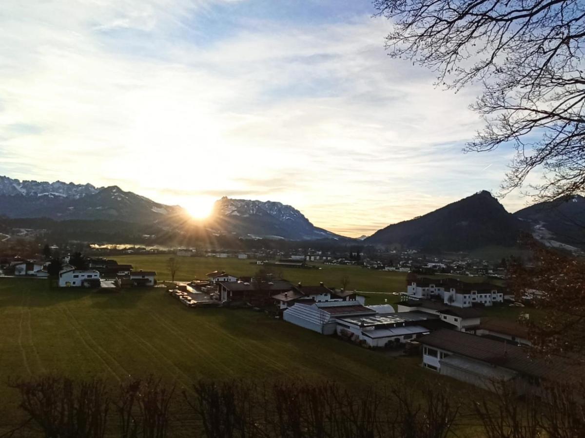 Ferienwohnung Haus Sonnenwinkl Kössen Exterior foto